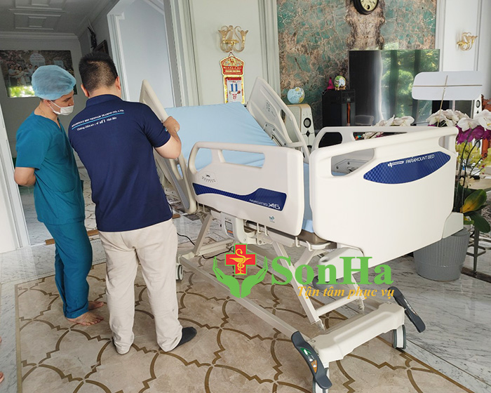 hình anh ban giao giuong paramount bed a6